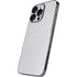 White Carbon Fiber Specialty Texture Material iPhone 13 Pro Max Skin